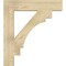 Ekena Millwork Merced Block Rough Sawn Bracket, Douglas Fir, 6"W x 34"D x 38"H BKT06X34X38MRC05RDF - alternate 4